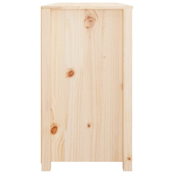 Aparador de madera maciza de pino 100x40x72 cm