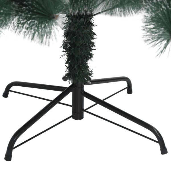 Árbol de Navidad artificial con soporte verde PET 210 cm