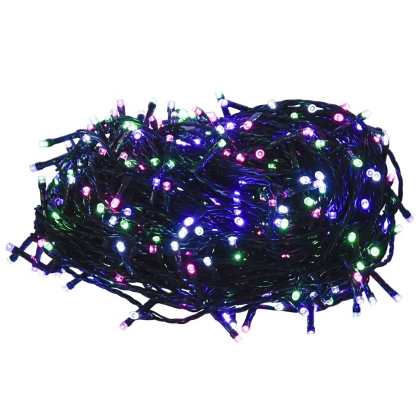 Tira de luces con 150 LEDs PVC colores pastel 15 m