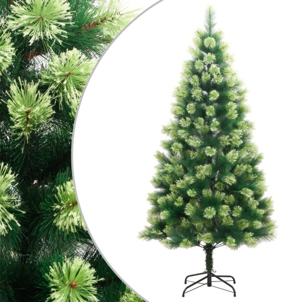 Árbol de Navidad artificial con bisagras y soporte 180 cm