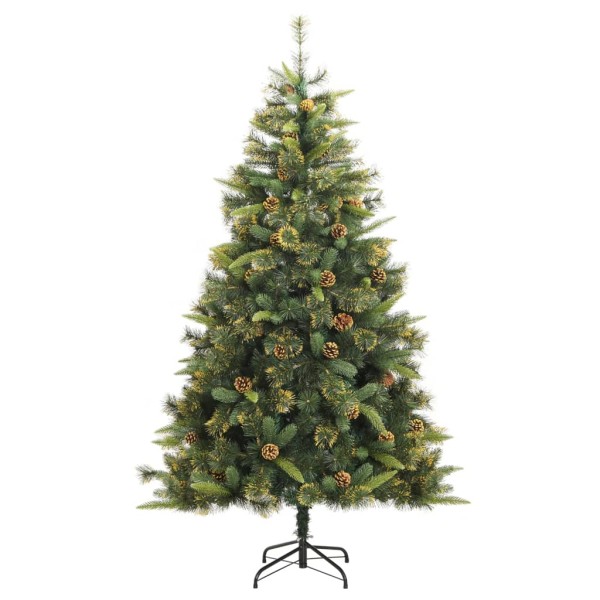 Árbol de Navidad artificial con piñas 180 cm