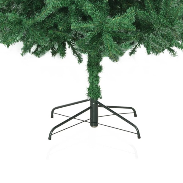 Árbol de Navidad artificial preiluminado con luces verde 300 cm