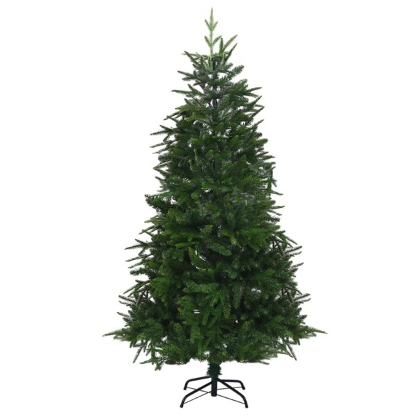 Árbol de Navidad artificial con LED y bolas PVC&PE verde 240 cm