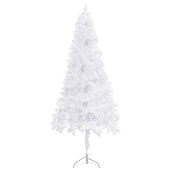 Árbol de Navidad de esquina iluminado con luces blanco 240 cm