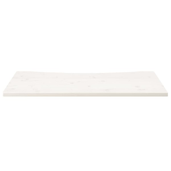 Tablero de escritorio madera maciza pino blanco 110x55x2,5 cm