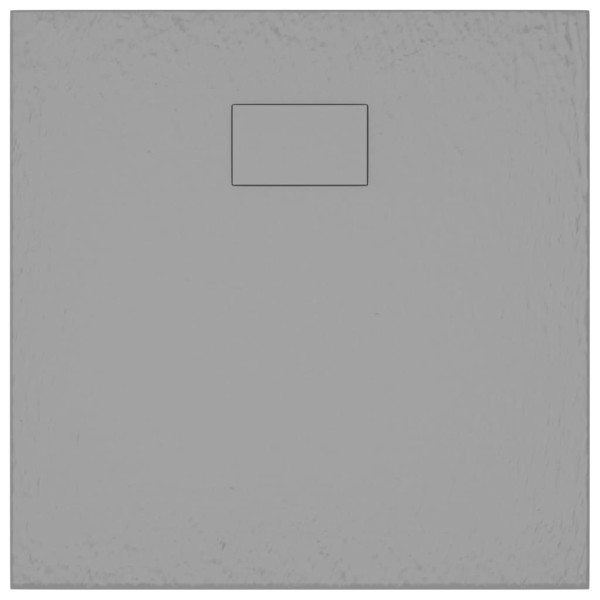 Plato de ducha SMC gris 80x80 cm