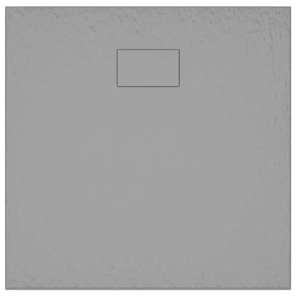 Plato de ducha SMC gris 90x80 cm