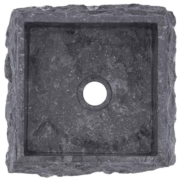 Lavabo gris mármol 30x30x13 cm