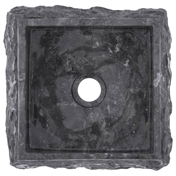 Lavabo gris mármol 30x30x13 cm