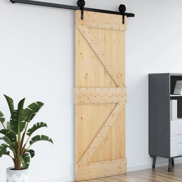 Puerta NARVIK madera maciza pino 85x210 cm