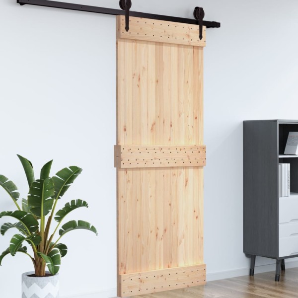 Puerta NARVIK madera maciza pino 100x210 cm