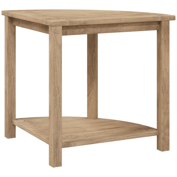 Mesa auxiliar de baño madera maciza de teca 45x45x45 cm