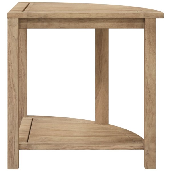 Mesa auxiliar de baño madera maciza de teca 45x45x45 cm