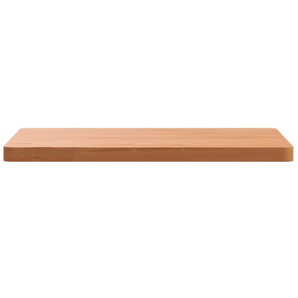 Tablero de mesa cuadrado de madera maciza de haya 50x50x2,5 cm