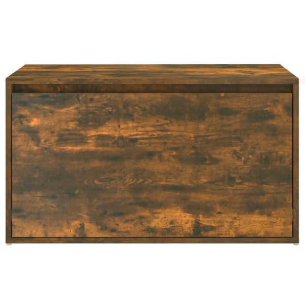 Banco pasillo madera contrachapada roble ahumado 80x40x45 cm