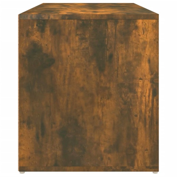 Banco pasillo madera contrachapada roble ahumado 80x40x45 cm