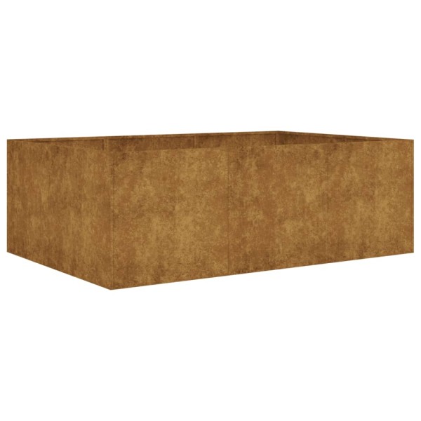 Jardinera acero corten 120x80x40 cm