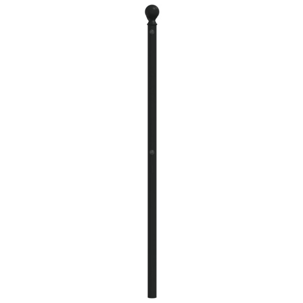 Cabecero de metal negro 193 cm