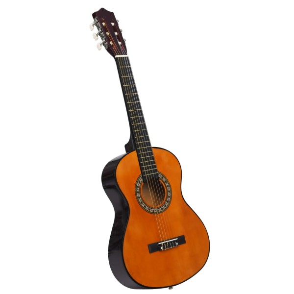 Set de guitarra clásica para niños principiantes 8 pzas 1/2 34"