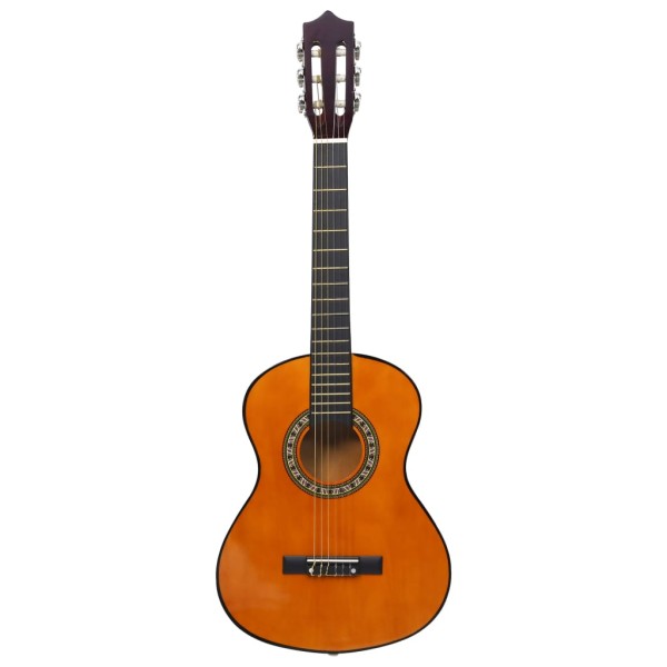 Set de guitarra clásica para niños principiantes 8 pzas 1/2 34"