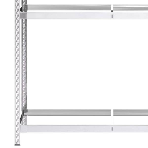 Estanterías para neumáticos 2 niveles 2 uds acero 110x40x180 cm