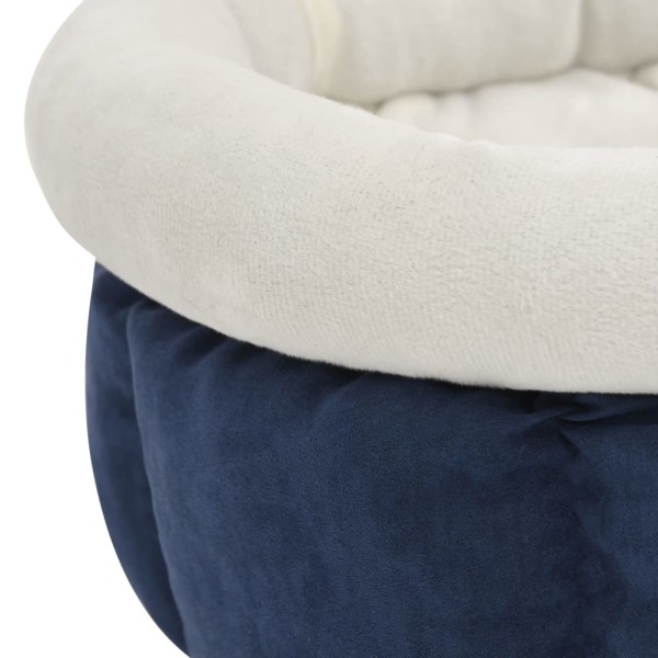 Cama para perros azul 70x70x26 cm