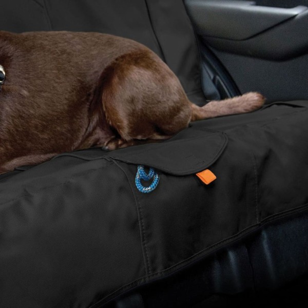 Kurgo Cubreasientos de coche para perros Wander negro