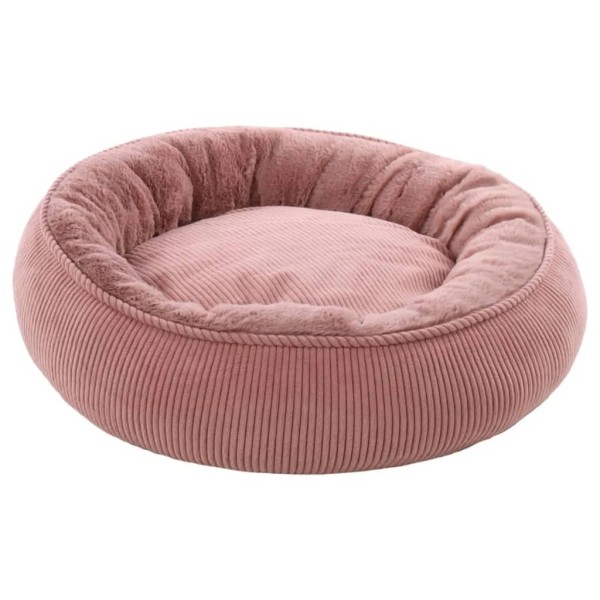 FLAMINGO Cama perros con cremallera Colette redonda rosa 46 cm