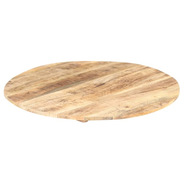 Superficie de mesa redonda madera maciza de mango 15-16 mm 40cm