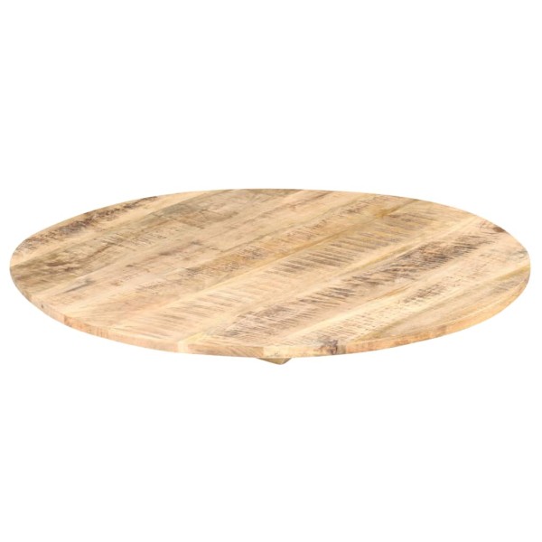 Superficie de mesa redonda madera maciza de mango 15-16 mm 40cm