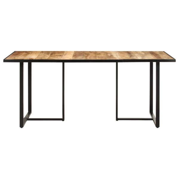 Mesa de comedor madera de mango rugosa 180 cm