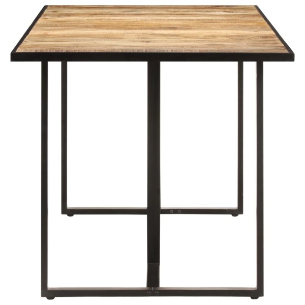 Mesa de comedor madera de mango rugosa 180 cm