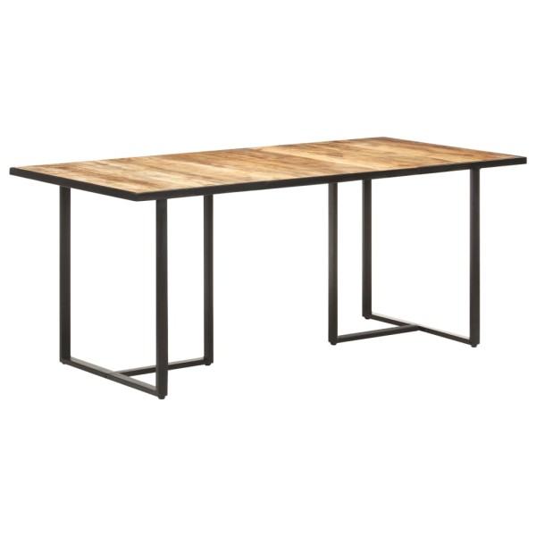 Mesa de comedor madera de mango rugosa 180 cm