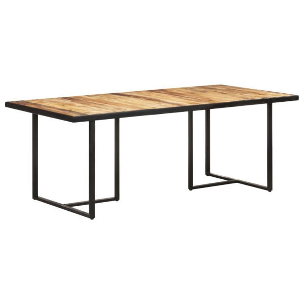 Mesa de comedor madera de mango rugosa 200 cm