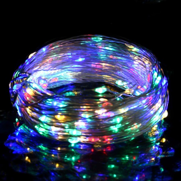 Tira de luces LED con 150 LED PVC multicolor 15 m