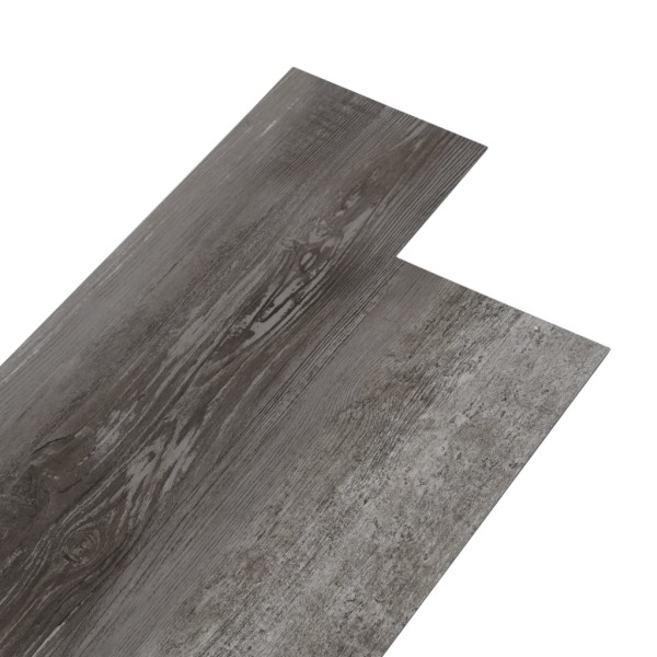 Lamas para suelo de PVC autoadhesivas 5,21 m² 2mm madera rayada