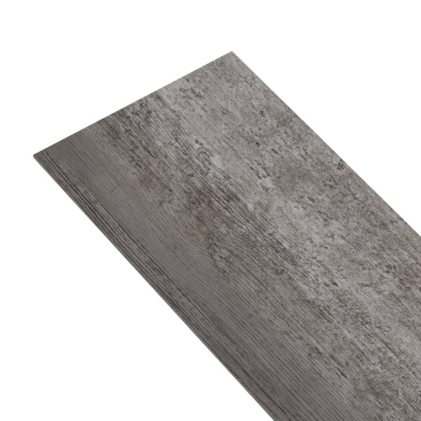 Lamas para suelo de PVC autoadhesivas 5,21 m² 2mm madera rayada