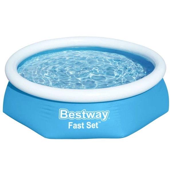 Bestway Piscina inflable redonda Fast Set 244x66 cm