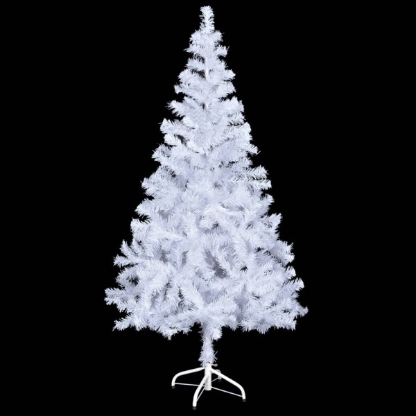 Árbol de Navidad artificial con luces y bolas 230 ramas 120 cm