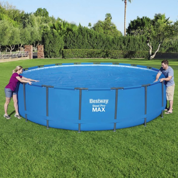 Bestway Cubierta solar para piscina Flowclear 549 cm