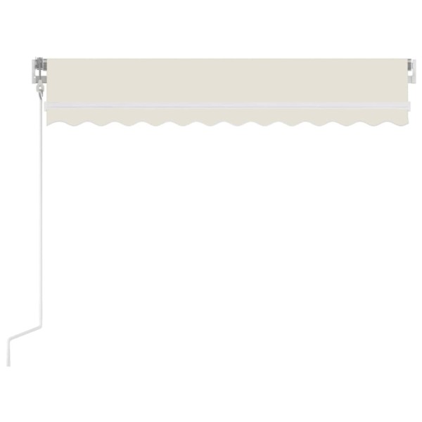 Toldo retráctil automático crema 350x250 cm