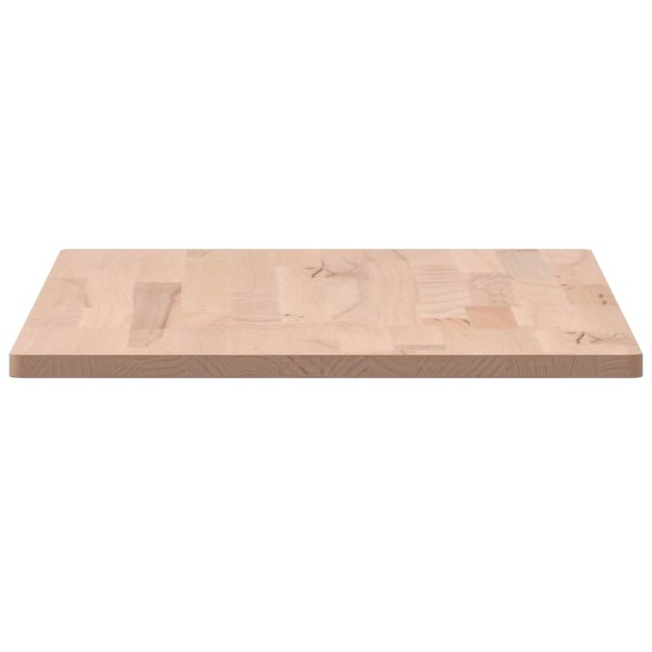 Tablero rectangular de madera maciza de haya 100x50x1,5 cm