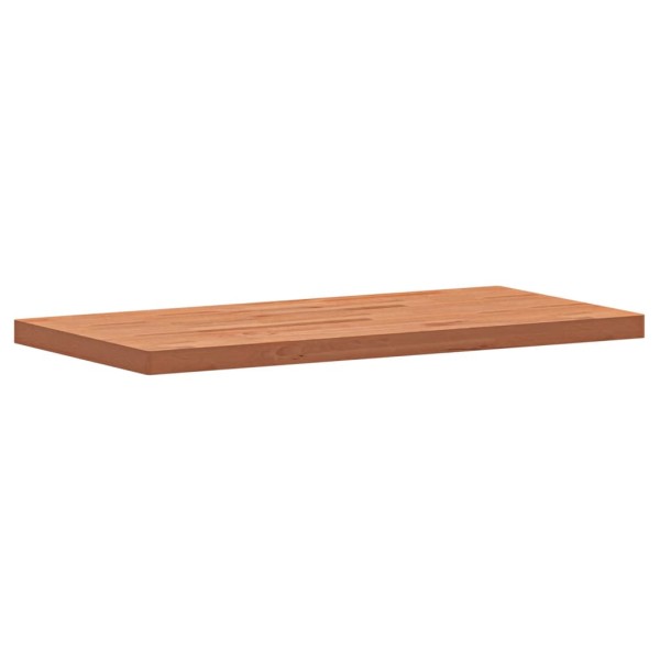 Tablero rectangular de madera maciza de haya 100x50x4 cm