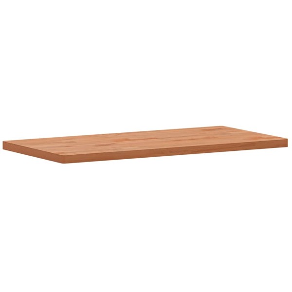 Tablero rectangular de madera maciza de haya 80x40x2,5 cm