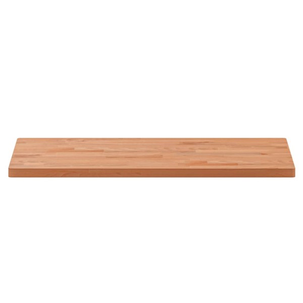 Tablero rectangular de madera maciza de haya 80x40x2,5 cm