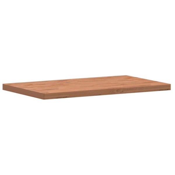 Tablero rectangular de madera maciza de haya 100x60x4 cm