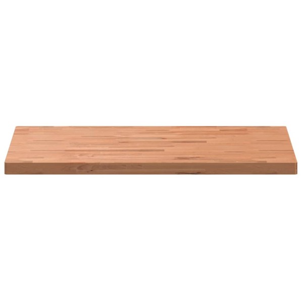 Tablero rectangular de madera maciza de haya 100x60x4 cm