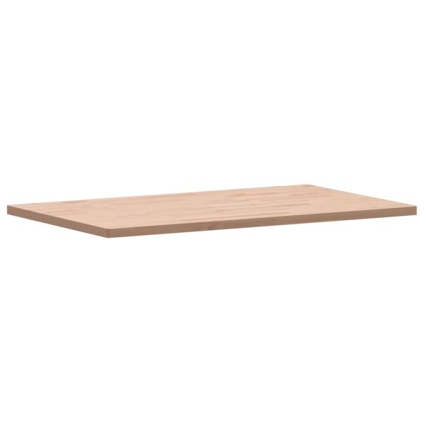 Tablero rectangular de madera maciza de haya 100x60x2,5 cm