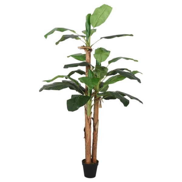 Árbol de plátano artificial 22 hojas verde 200 cm