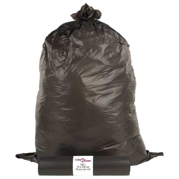 Bolsas de basura negras 250 unidades 120 l